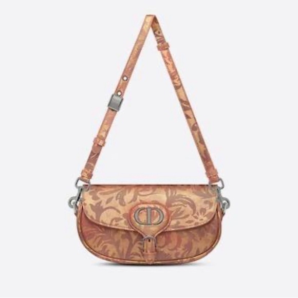 Dior Handbags - Dior East West Bobby Metallic Floral Shoulder Bg